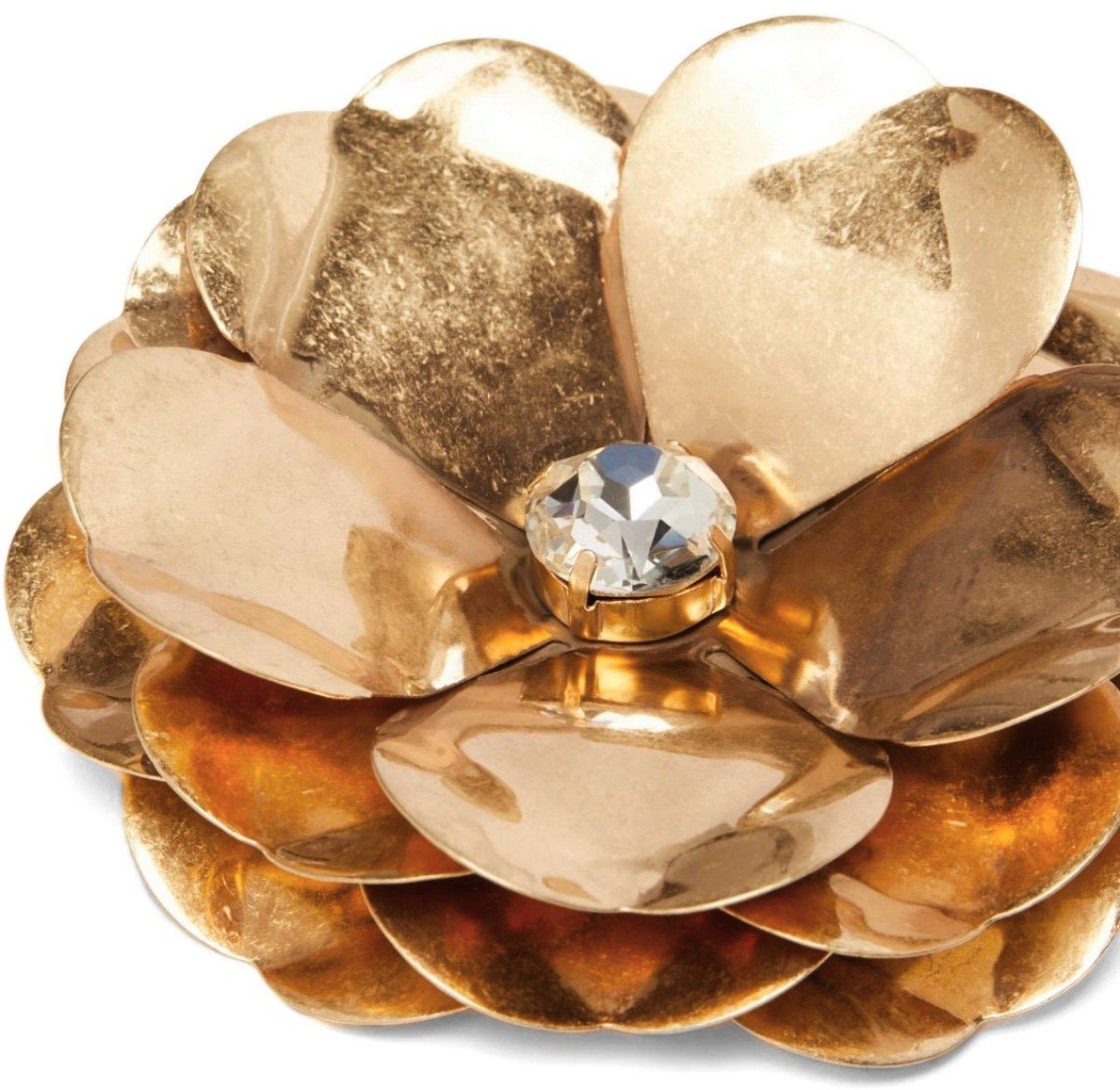 Max Mara MAX MARA WEEKEND CIVADA BRONZE BROOCH Bruin