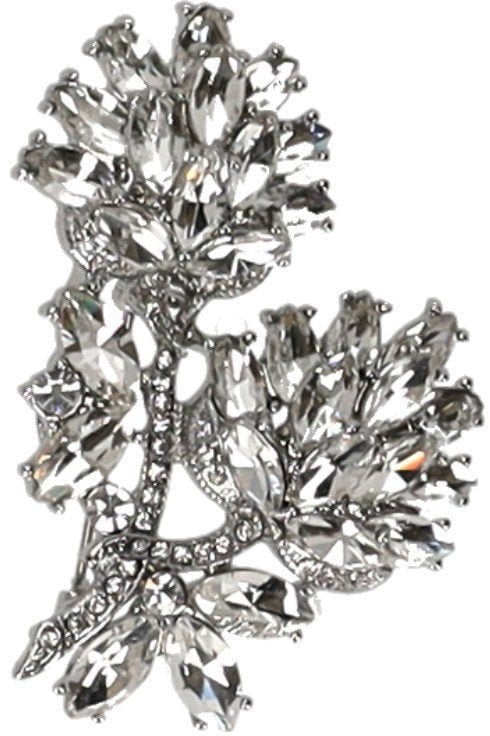 Max Mara MAX MARA WEEKEND CIVADA FLOWER BROOCH Zilver