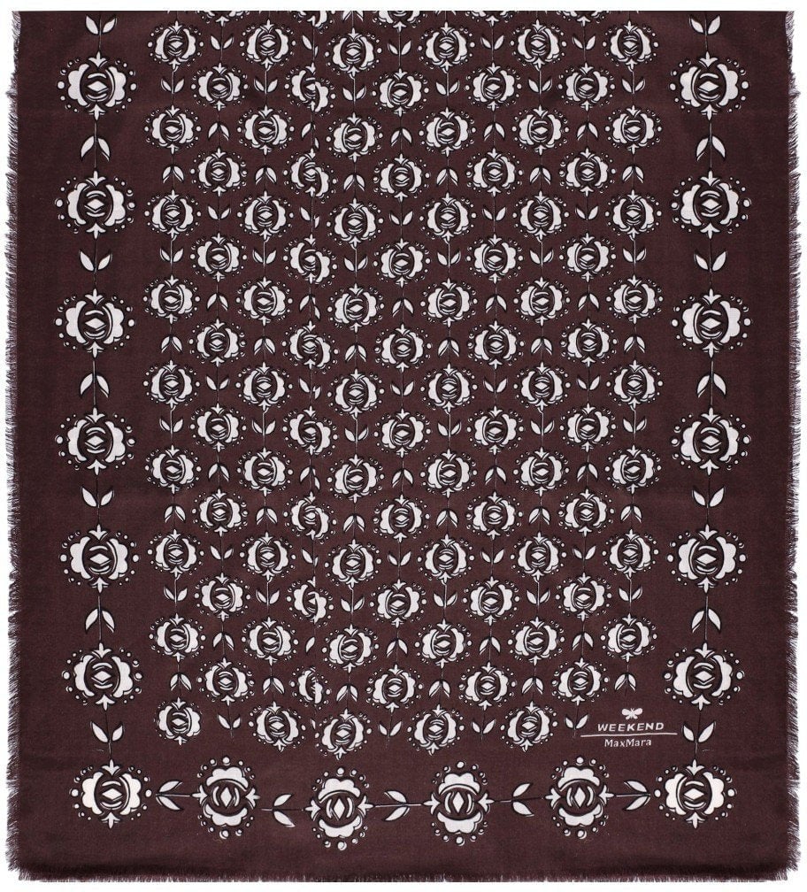 Max Mara MAX MARA WEEKEND TAMBUTO SCARF Bruin