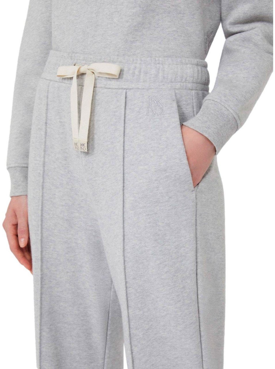 Max Mara MAX MARA WEEKEND FOLK GREY PANTS Grijs