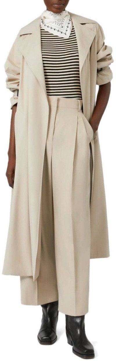 Max Mara MAX MARA WEEKEND FATTO TRENCH COAT Beige