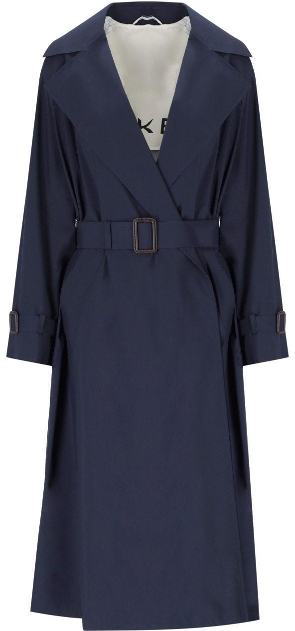 Max Mara MAX MARA WEEKEND FATTO TRENCH COAT Blauw