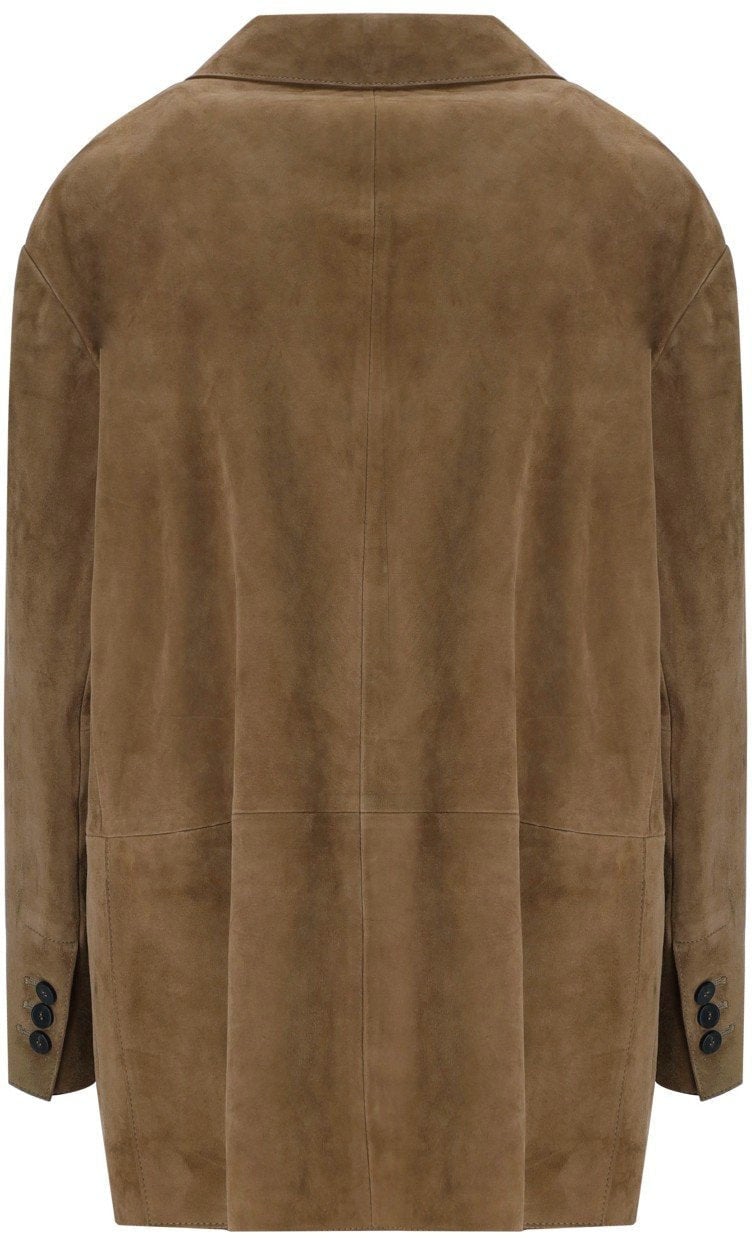 Max Mara MAX MARA WEEKEND ROLANDA SINGLE-BREASTED BLAZER Beige