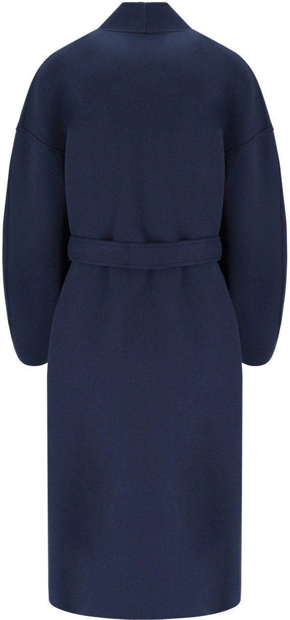 Max Mara MM MAX MARA DILETTA BELTED COAT Blauw