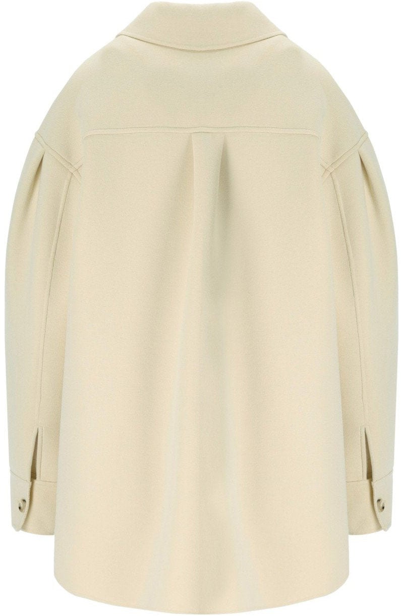 Max Mara MM MAX MARA EMBLEMA BUTTER JACKET Wit