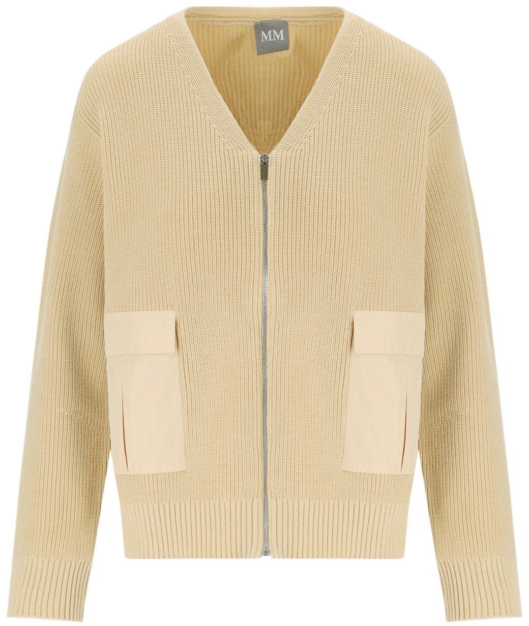 Max Mara MM MAX MARA LIBERO CREAM CARDIGAN Wit