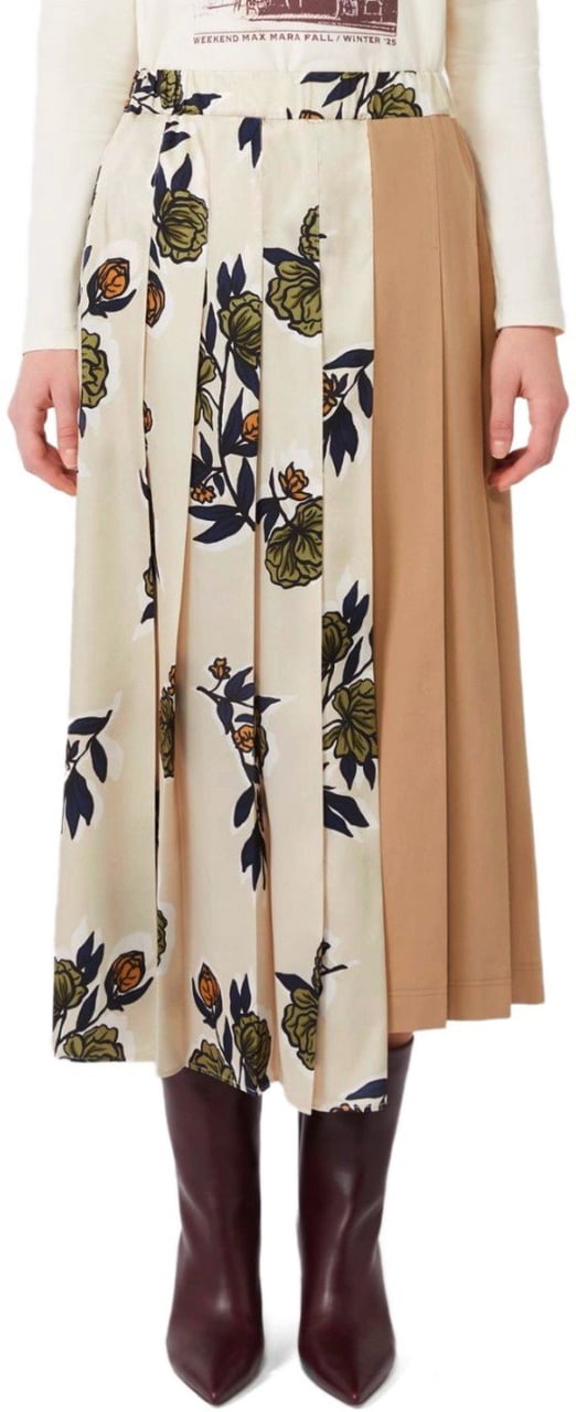Max Mara MAX MARA WEEKEND ETRA SKIRT Beige