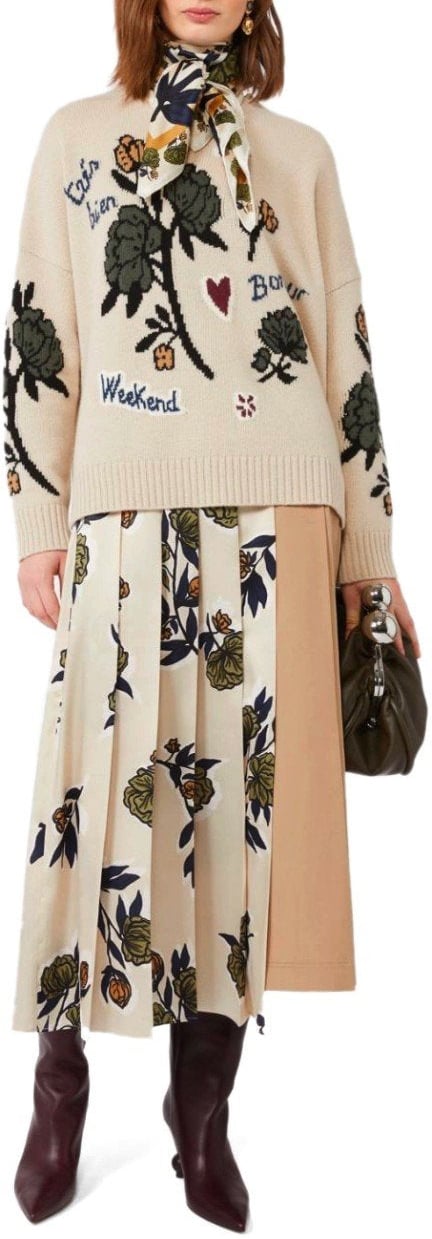 Max Mara MAX MARA WEEKEND ETRA SKIRT Beige