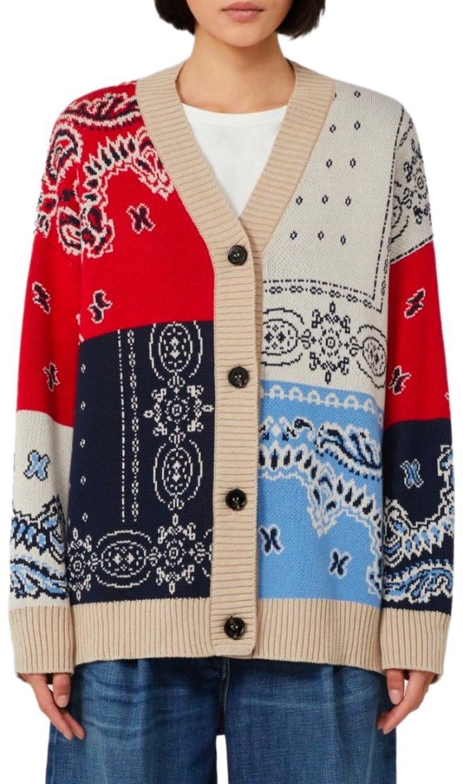 Max Mara MAX MARA WEEKEND BAOBAB MULTICOLOR CARDIGAN Divers