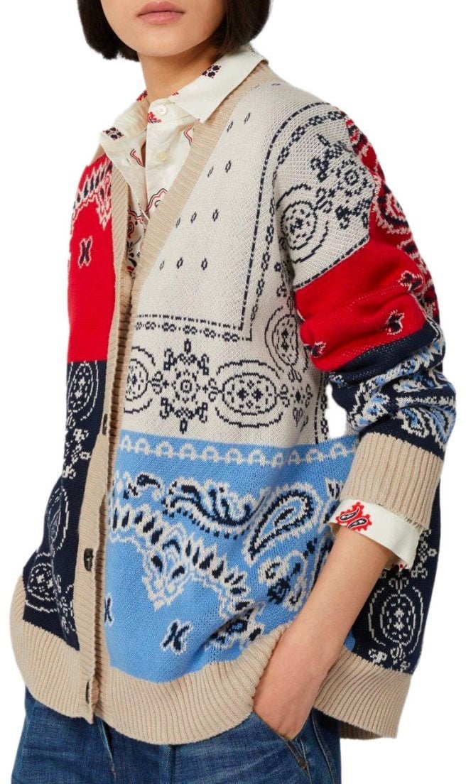 Max Mara MAX MARA WEEKEND BAOBAB MULTICOLOR CARDIGAN Divers