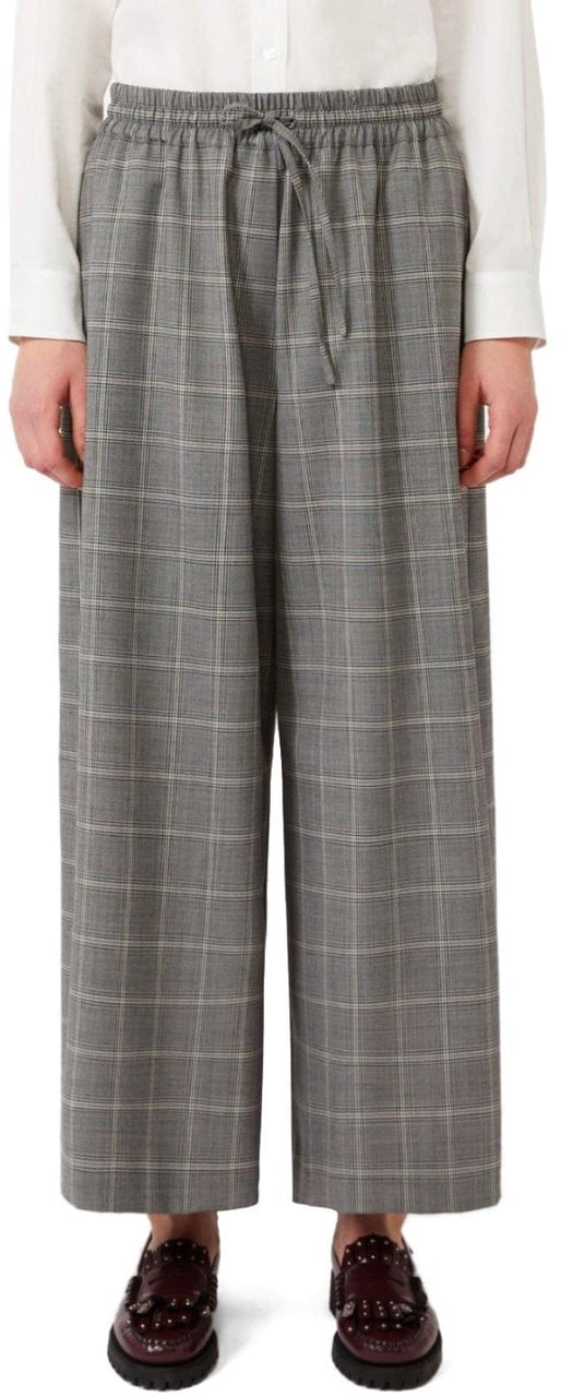 Max Mara MAX MARA WEEKEND LUIGI GREY TROUSERS Grijs