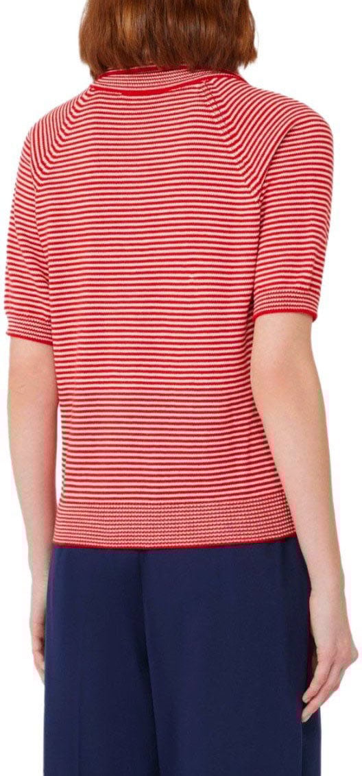 Max Mara MAX MARA WEEKEND JUNIOR RED POLOSHIRT Divers
