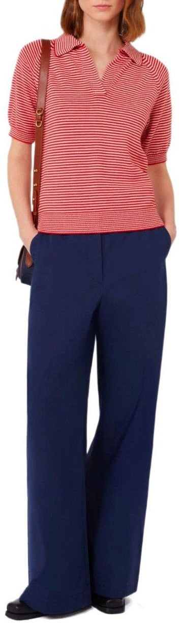 Max Mara MAX MARA WEEKEND JUNIOR RED POLOSHIRT Divers