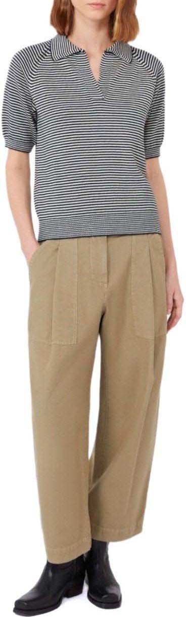 Max Mara MAX MARA WEEKEND JUNIOR BLUE POLOSHIRT Divers
