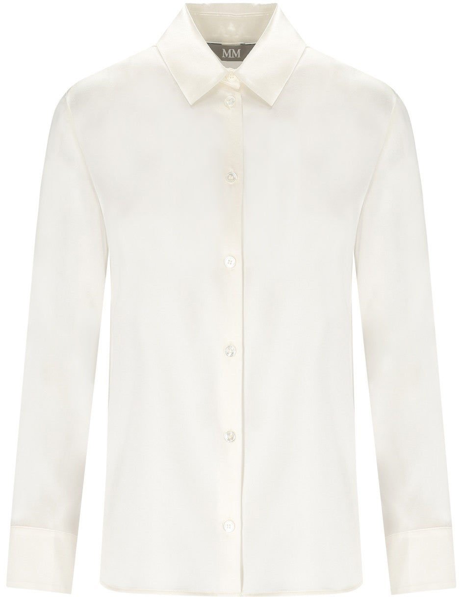 Max Mara MM MAX MARA EMIRO IVORY SHIRT Wit