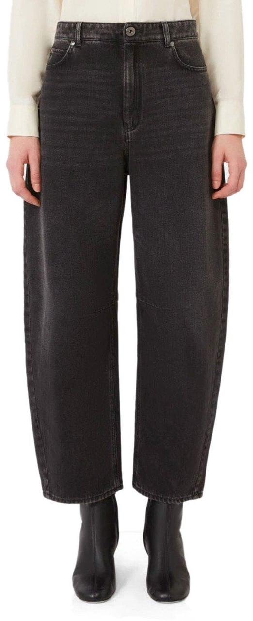 Max Mara MAX MARA WEEKEND DOUGLAS BARREL JEANS Zwart