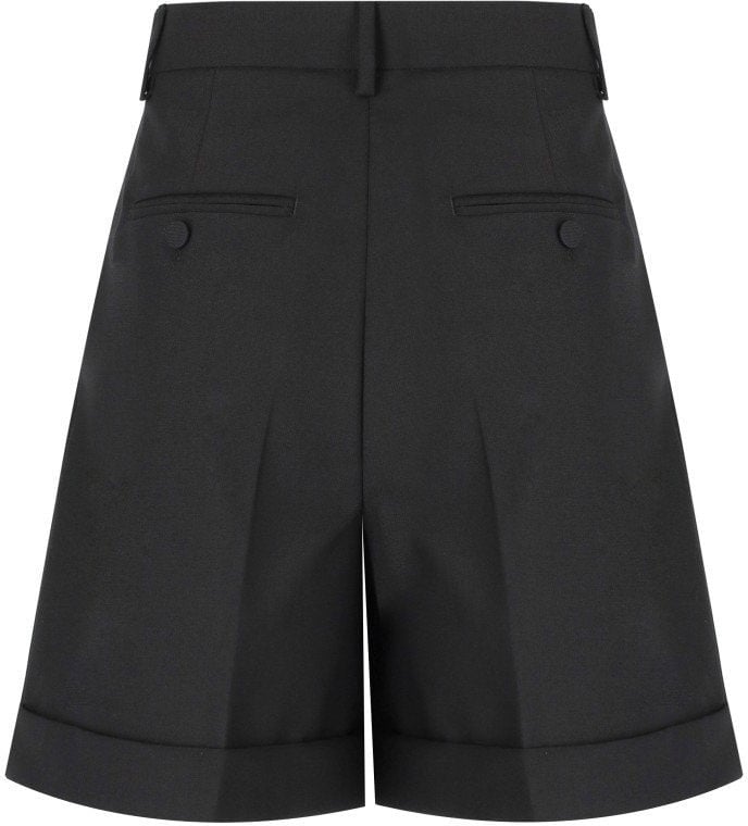 Max Mara MAX MARA WEEKEND BUSSOLA1234 BERMUDA SHORTS Zwart