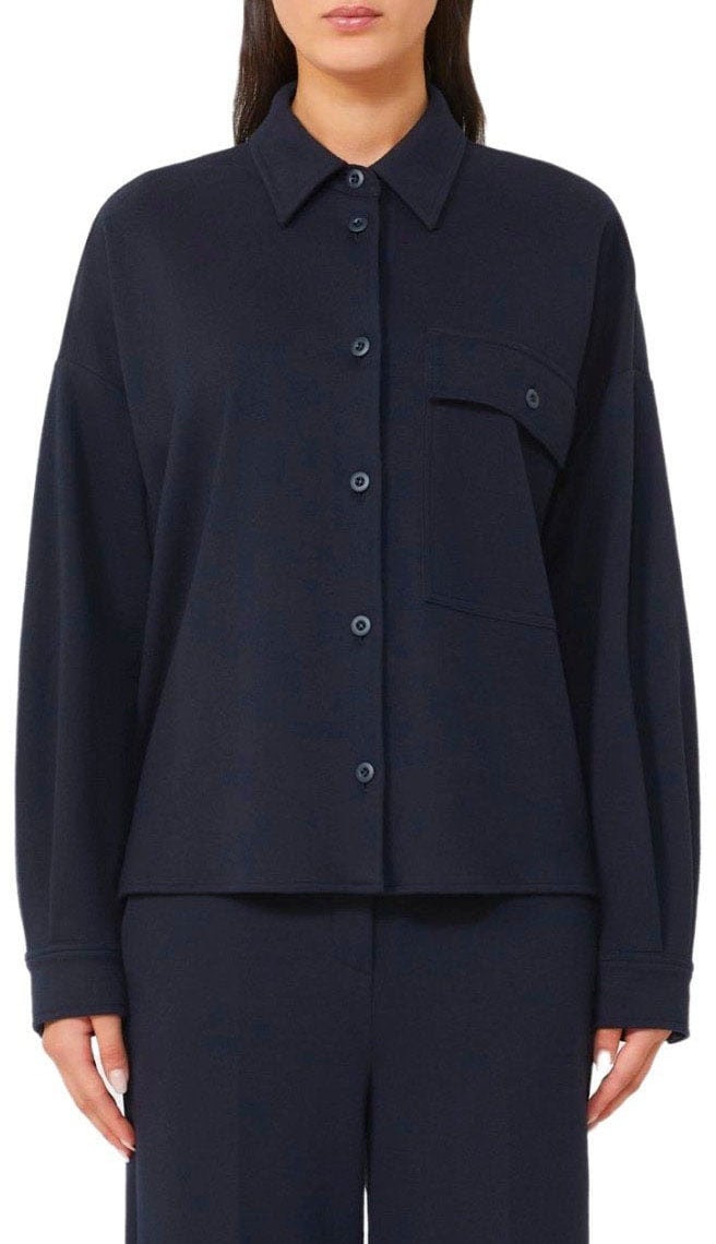 Max Mara MAX MARA VWEEKEND NANCY SHIRT JACKET Blauw