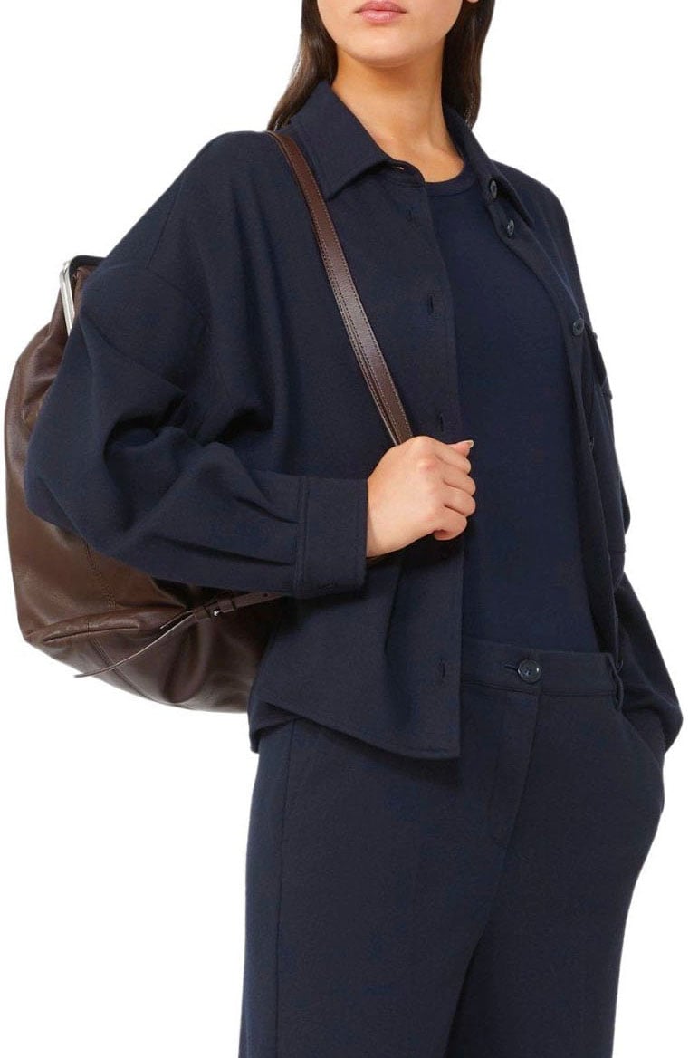 Max Mara MAX MARA VWEEKEND NANCY SHIRT JACKET Blauw