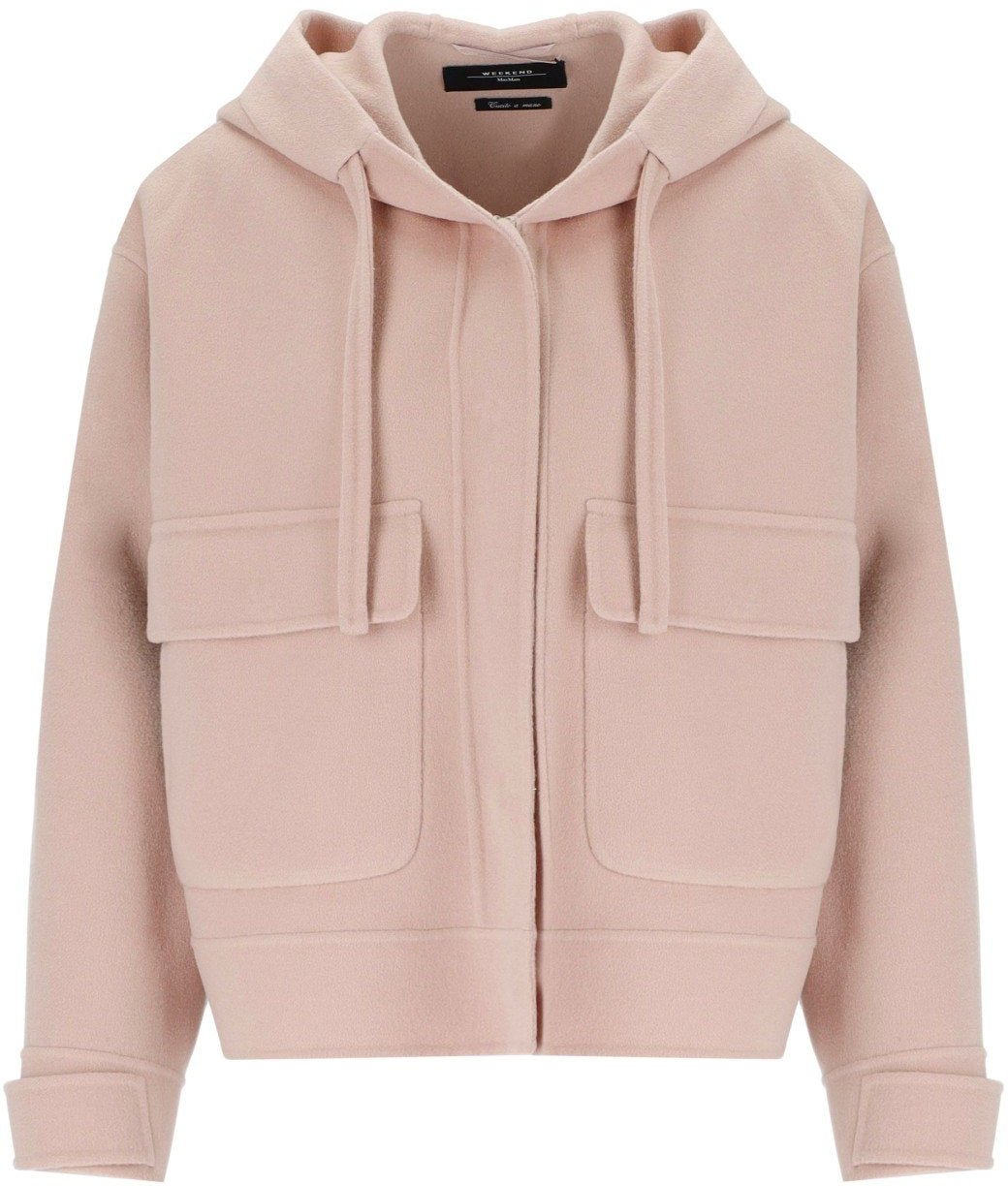 Max Mara MAX MARA WEEKEND GARY HOODED JACKET Roze