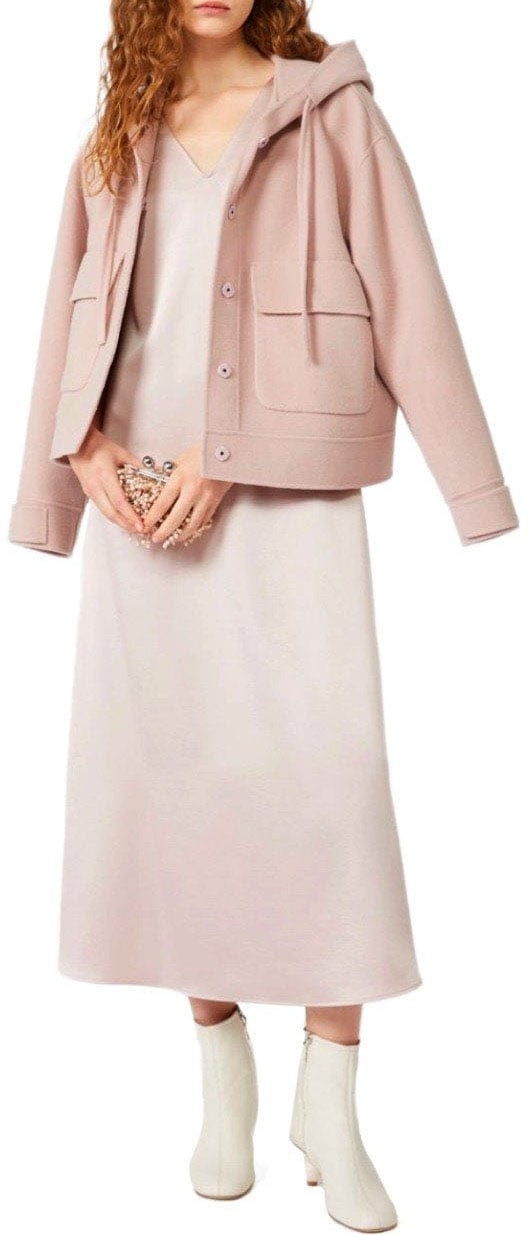 Max Mara MAX MARA WEEKEND GARY HOODED JACKET Roze