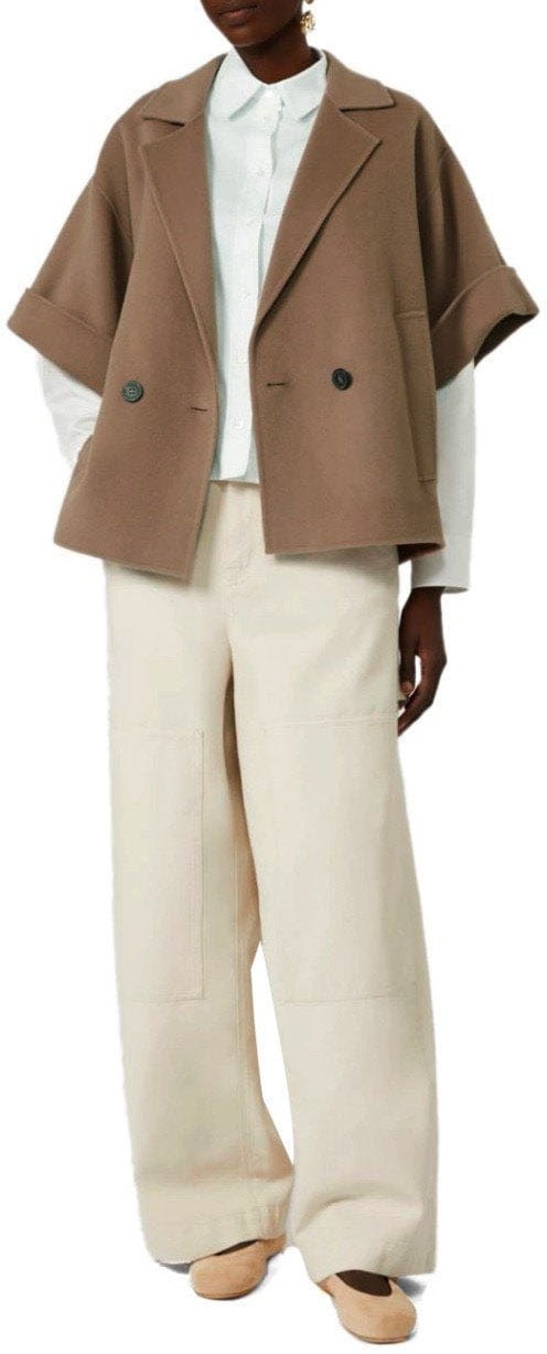 Max Mara MAX MARA WEEKEND PERA SHORT COAT Bruin