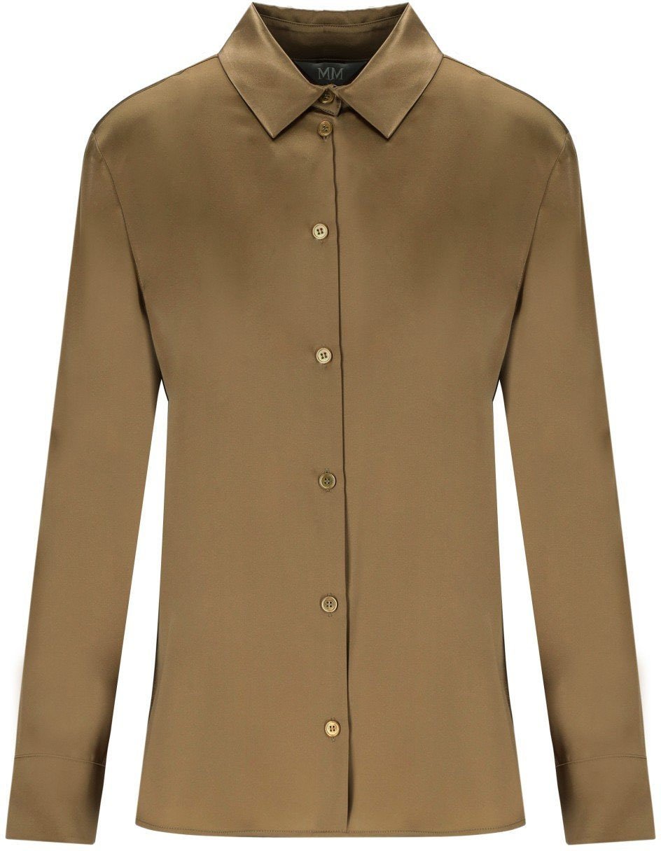 Max Mara MM MAX MARA EMIRO CAMEL SHIRT Bruin