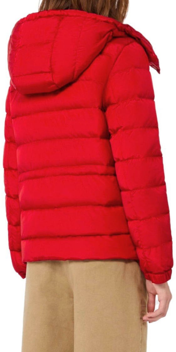 Max Mara MAX MARA WEEKEND SAX HOODED DOWN JACKET Rood