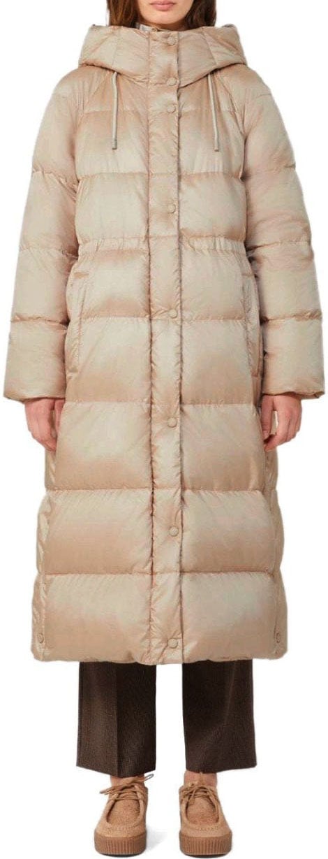 Max Mara MAX MARA WEEKEND NOVAK REVERSIBLE HOODED DOWN JACKET Beige