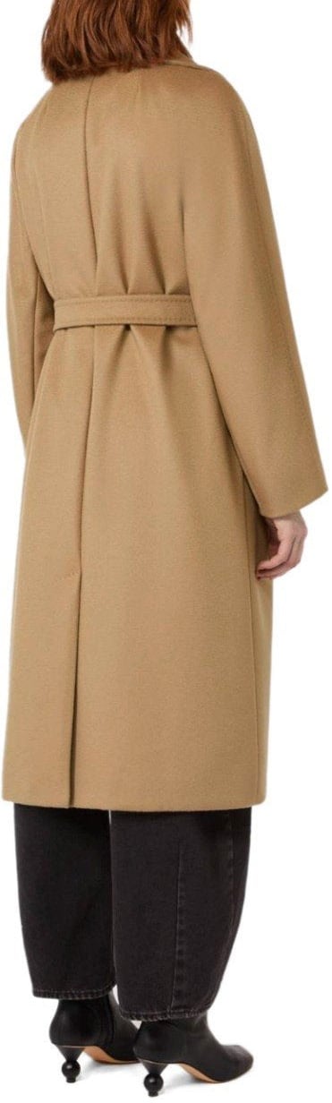 Max Mara MAX MARA WEEKEND RESINA CAMEL BELTED COAT Bruin