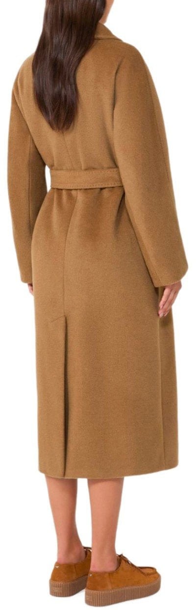 Max Mara MAX MARA WEEKEND TEMPERA CAMEL BELTED COAT Bruin