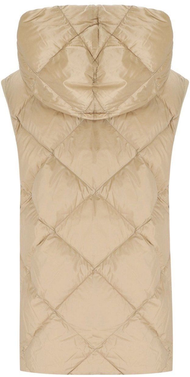Max Mara MAX MARA WEEKEND FRUTTO HOODED VEST Beige