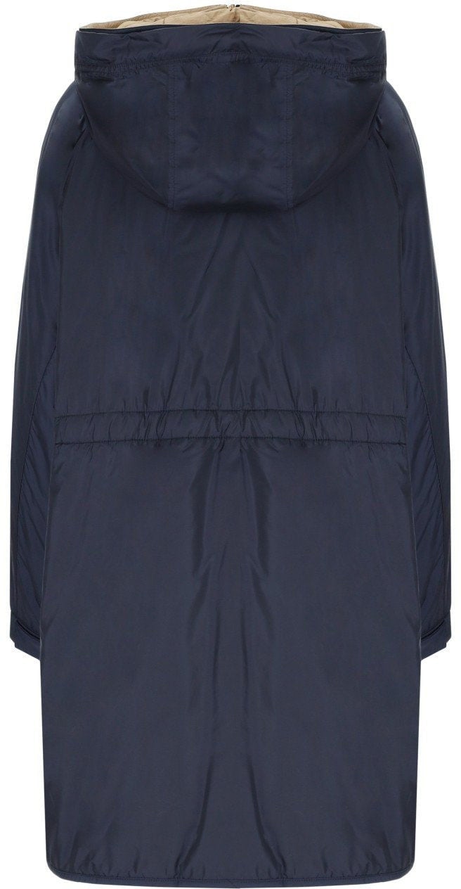 Max Mara MAX MARA WEEKEND ALCAMO REVERSIBLE PARKA Blauw