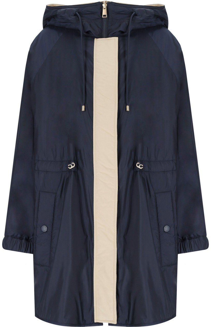 Max Mara MAX MARA WEEKEND ALCAMO REVERSIBLE PARKA Blauw