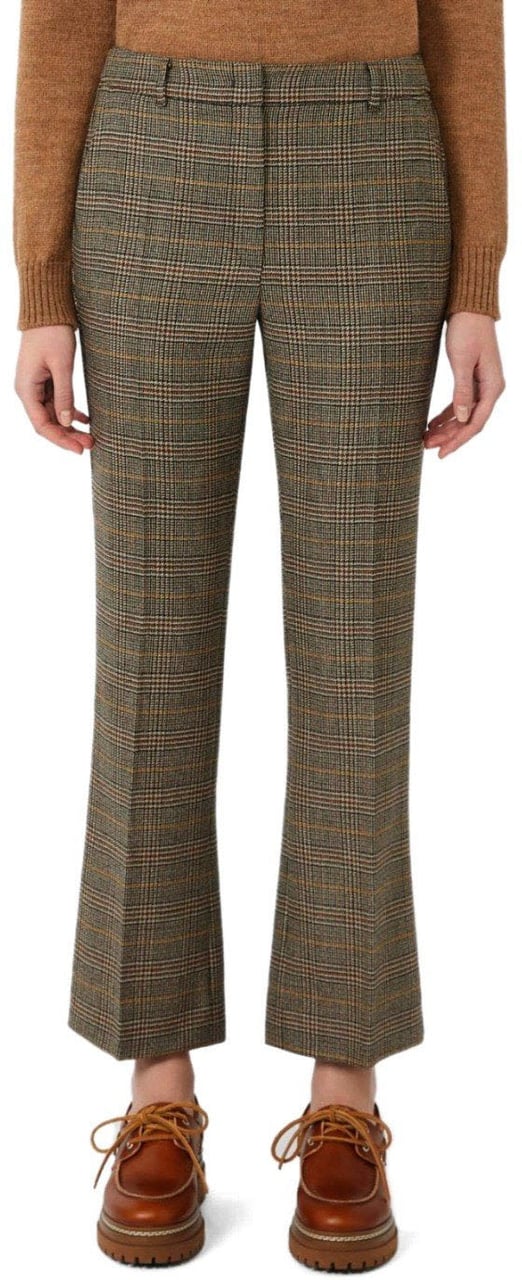 Max Mara MAX MARA WEEKEND BACO BROWN PANTS Beige