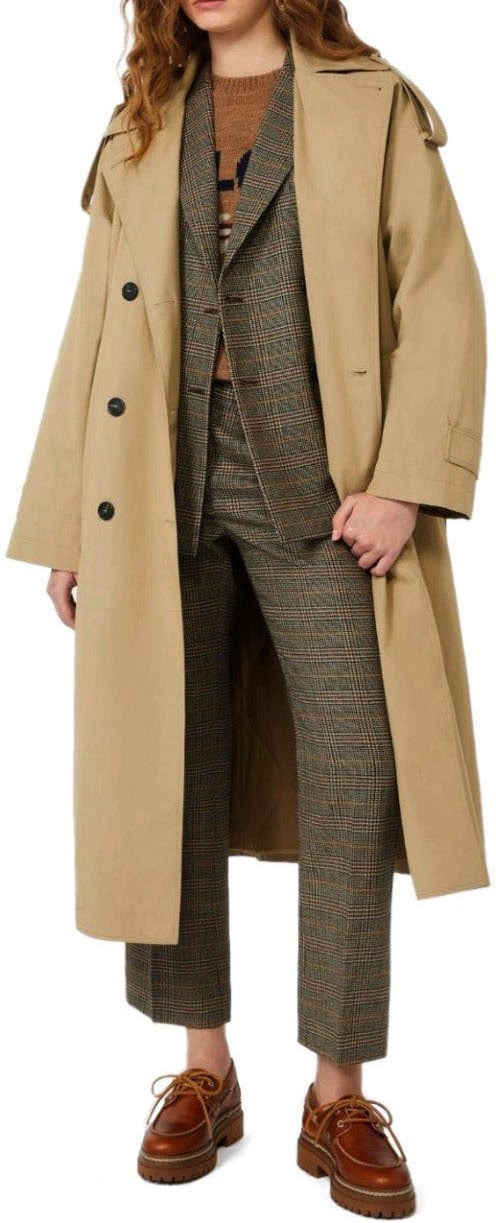 Max Mara MAX MARA WEEKEND BACO BROWN PANTS Beige