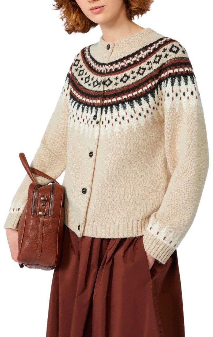 Max Mara MAX MARA WEEKEND CABIRIA1234 CARDIGAN Beige