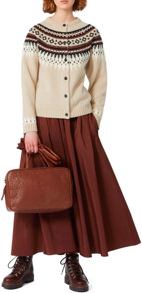 Max Mara MAX MARA WEEKEND CABIRIA1234 CARDIGAN Beige