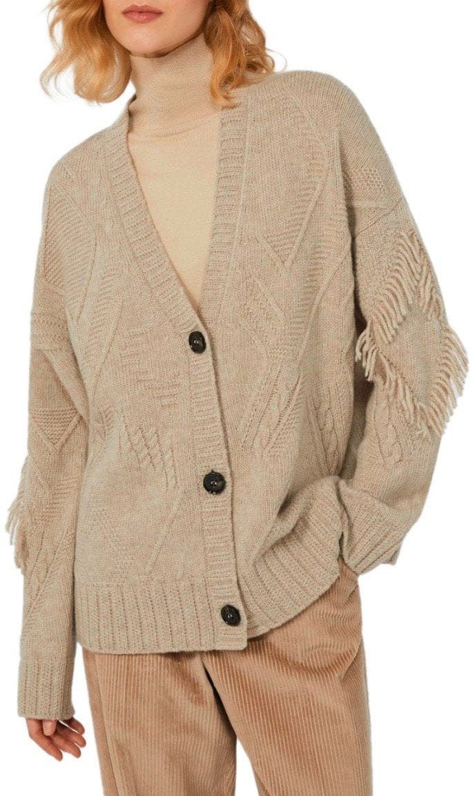 Max Mara MAX MARA WEEKEND STALLO CARDIGAN Beige