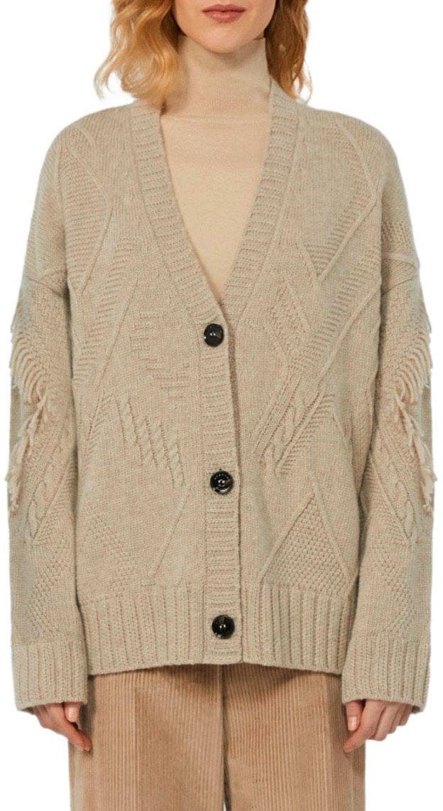 Max Mara MAX MARA WEEKEND STALLO CARDIGAN Beige