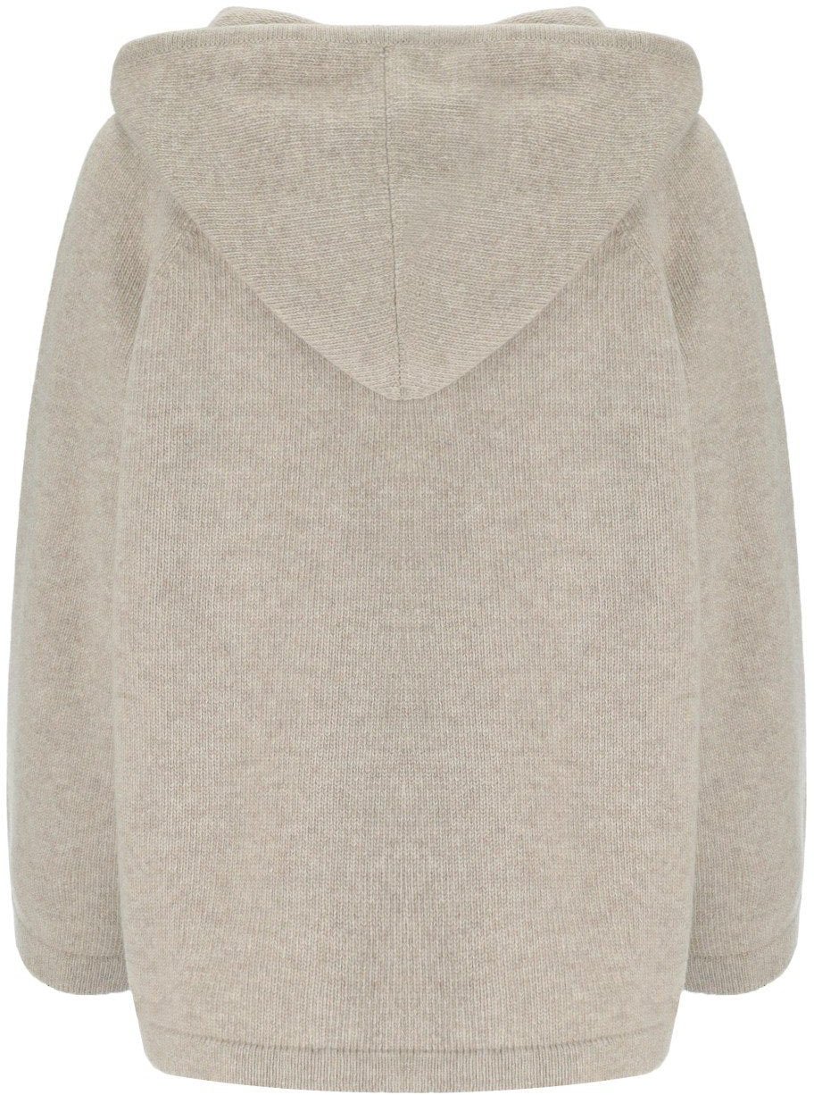Max Mara MAX MARA WEEKEND GHIANDA HOODED SWEATER Beige