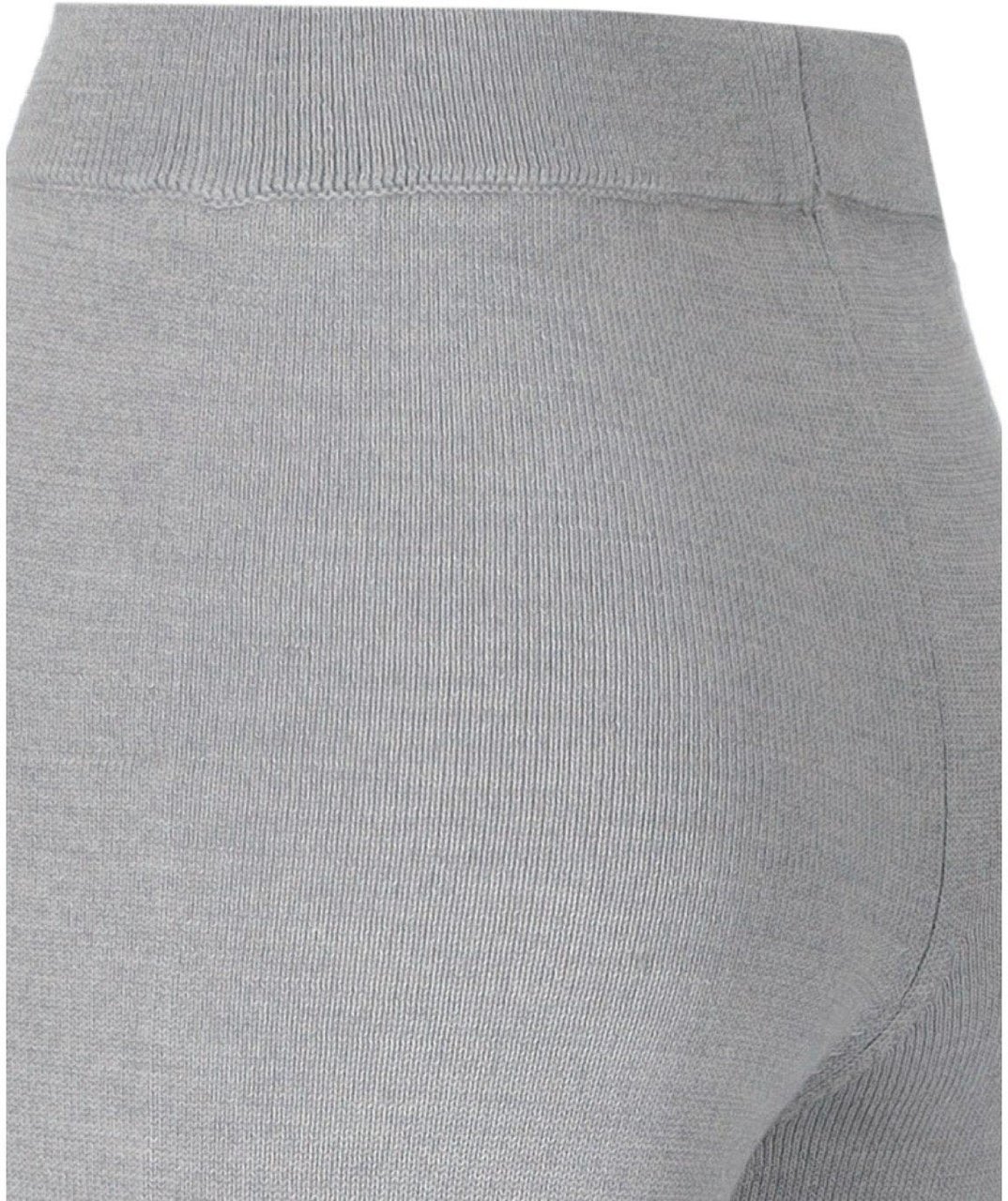 Max Mara MM MAX MARA HAMBURG GREY KNITTED TROUSERS Grijs