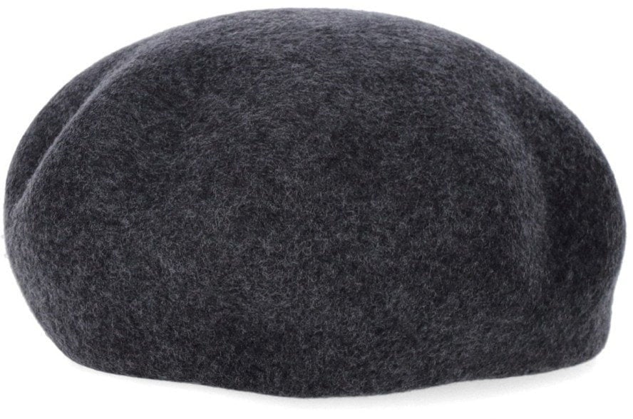Max Mara MAX MARA WEEKEND PITTI MELANGE GREY BERET Grijs
