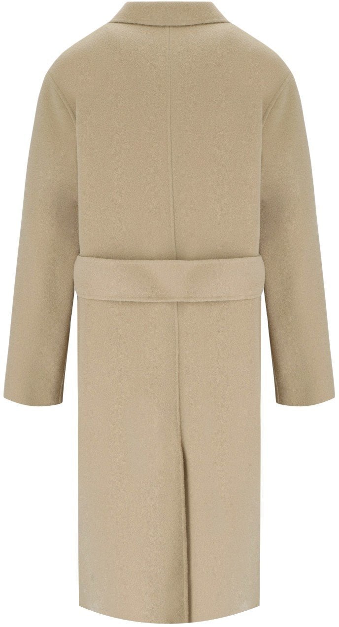 Max Mara MAX MARA WEEKEND ZENONE SINGLE-BREASTED COAT Beige