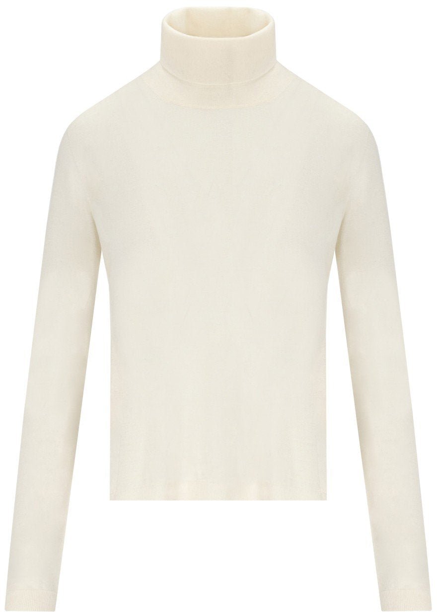Max Mara MM MAX MARA ADRIA IVORY TURTLENECK SWEATER Wit