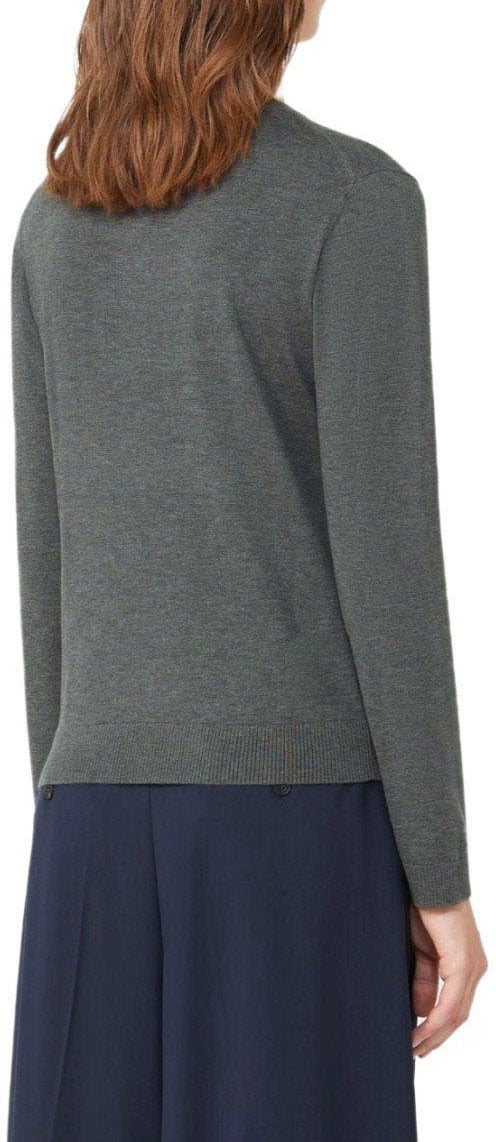 Max Mara MAX MARA WEEKEND SICILIA GREY CREWNECK SWEATER Grijs