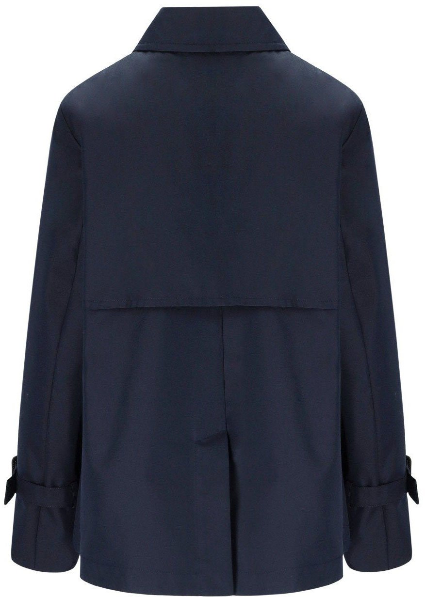 Max Mara MAX MARA WEEKEND BIGLIA SHORT TRENCH COAT Blauw