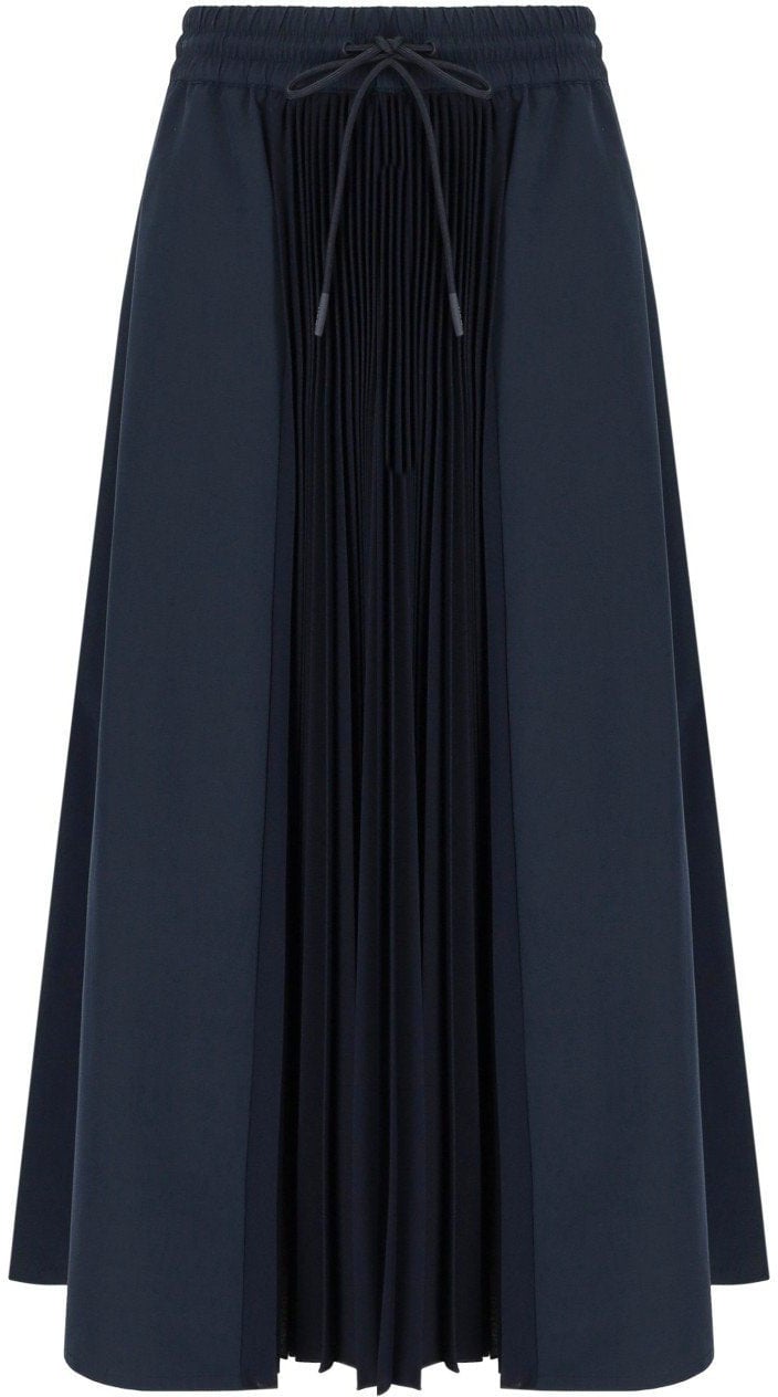 Max Mara MAX MARA WEEKEND FOLK MIDI SKIRT Blauw