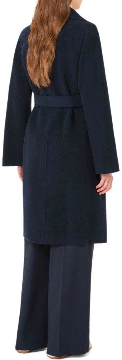 Max Mara MAX MARA WEEKEND CIVADA BELTED COAT Blauw