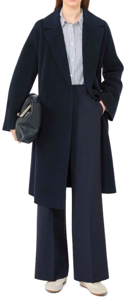 Max Mara MAX MARA WEEKEND CIVADA BELTED COAT Blauw